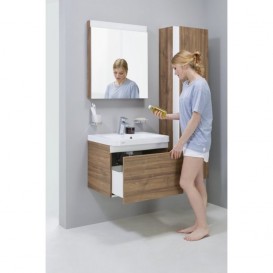 Тумба под раковину подвесная Ravak 10° SD 550 ДСП/МДФ темно-ореховый X000000735