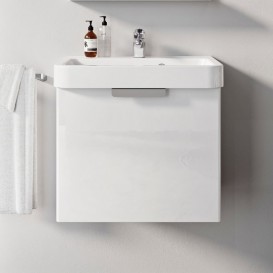 Тумба под раковину подвесная Ravak BeHappy SD 530 ДСП/МДФ белый X000001097