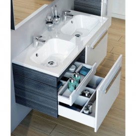 Тумба під раковину підвісна Ravak Chrome SDU 1200 ДСП / МДФ білий X000000536