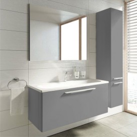 Тумба под раковину подвесная Ravak Ring SD 1000 ДСП/МДФ серый X000000770