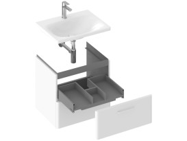 Тумба під раковину підвісна Ravak SD Balance II 800 МДФ білий X000001815