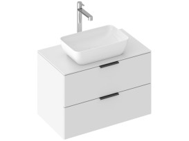 Тумба под раковину подвесная Ravak SD Comfort II 800 МДФ белый X000001819