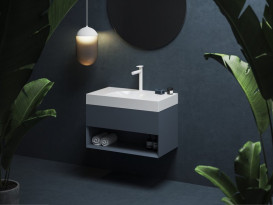 Тумба під раковину підвісна Ravak SD Lite 80 МДФ Deepsea Blue X000001863