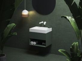 Тумба под раковину подвесная Ravak SD Lite 60 МДФ Grey Green X000001858