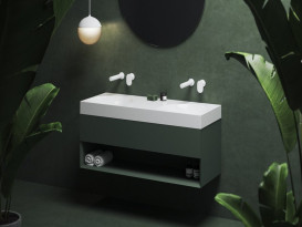 Тумба под раковину подвесная Ravak SD Lite 120 МДФ Grey Green X000001870