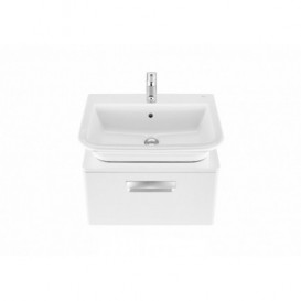 Тумба під раковину підвісна Roca Gap 60х41.4 см з одним ящиком МДФ білий глянець A856965806