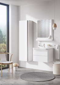 Тумба під раковину Ravak 10° II 550 підвісна ДСП/МДФ білий X000001283