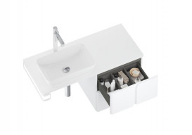 Тумба під раковину Ravak Balance SD 500 підвісна MFPB/МДФ білий X000001364