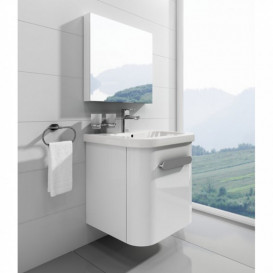 Тумба под раковину Ravak Chrome SD 550 подвесная ДСП/МДФ белый X000000635