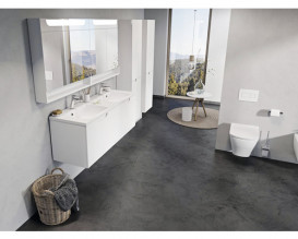 Тумба під раковину Ravak Classic II SD 1300 підвісна МДФ білий/білий X000001482