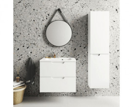 Тумба під раковину Ravak Classic II SD 600 підвісна МДФ білий/білий X000001476