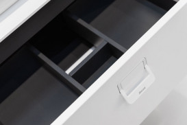 Тумба под раковину Ravak Comfort SD 800 подвесная MFPB/МДФ белый/белый X000001378