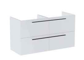Тумба под раковину Roca Ella 118,5x44,6 см ДСП белый глянец A857772806
