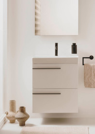 Тумба под раковину Roca Ella 58,5x44,6 см ДСП белый глянец A857769806