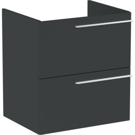 Тумба под раковину Roca Ella 58,5x44,6 см ДСП оникс матовый A857769531