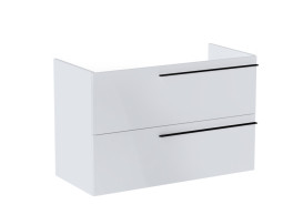 Тумба під раковину Roca Ella 98,5x44,6 см ДСП білий глянець A857771806