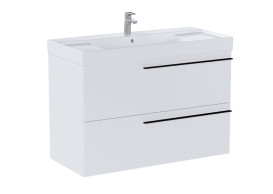 Тумба під раковину Roca Ella 98,5x44,6 см ДСП білий матовий A857771529