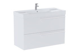 Тумба під раковину Roca Ella 98,5x44,6 см ДСП білий матовий A857771529