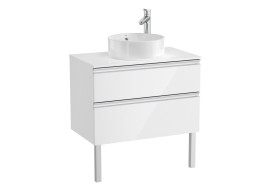 Тумба под раковину Roca GAP 80,5x46 см ДСП белый глянец A851501806