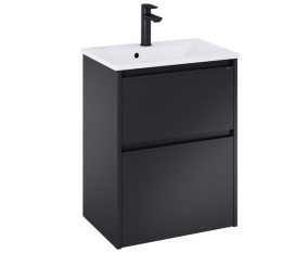 Тумба под раковину Roca Gap Pro 48,5x37,6 см ДСП черный матовый A857907532