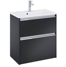 Тумба під раковину Roca Gap Pro 58,5x37,6 см ДСП чорний матовий A857908532