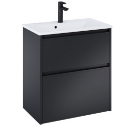 Тумба під раковину Roca Gap Pro 58,5x37,6 см ДСП чорний матовий A857908532