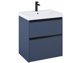 Тумба под раковину Roca Gap Pro 59,1х46 см ДСП синий матовый A857896538