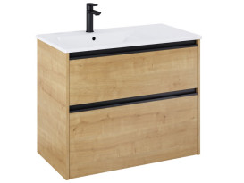 Тумба под раковину Roca Gap Pro 78,5х45,1 см левосторонняя ДСП светлый дуб A857899464