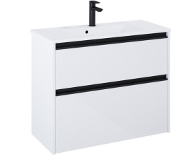 Тумба под раковину Roca Gap Pro 78,5x37,6 см ДСП белый глянцевый A857910806