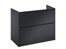 Тумба под раковину Roca Gap Pro 79,1х46 см ДСП черный матовый A857898532