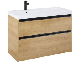Тумба под раковину Roca Gap Pro 98,5х45,1 см левосторонняя ДСП светлый дуб A857902464