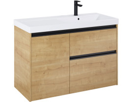 Тумба под раковину Roca Gap Pro 98,5х45,1 см правосторонняя ДСП светлый дуб A857905464