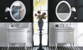 Тумба под раковину Simas Lante напольная 82х50 см дерево белый глянцевый LAM90