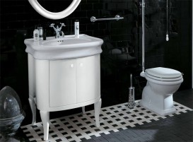 Тумба под раковину Simas Lante напольная 62х50 см дерево белый глянцевый LAM70