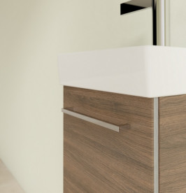 Тумба під раковину Villeroy & Boch Avento 34х23,4 см петлі праворуч ДСП дуб аризона A87601VH