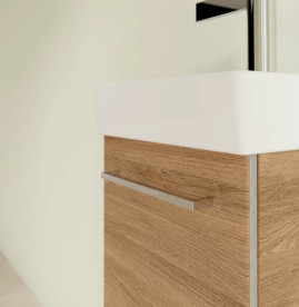 Тумба під раковину Villeroy & Boch Avento 34х23,4 см петлі праворуч ДСП дуб канзас A87601RH