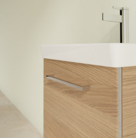 Тумба под раковину Villeroy & Boch Avento 43х38,4 см петли слева ДСП северный дуб A88700VJ