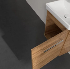 Тумба під раковину Villeroy & Boch Avento 43х38,4 см петлі праворуч ДСП дуб канзас A88701RH