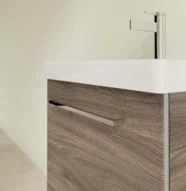 Тумба під раковину Villeroy & Boch Avento 53х38,4 см петлі зліва ДСП кам'яний дуб A88800RK