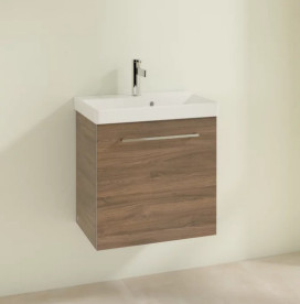 Тумба под раковину Villeroy & Boch Avento 53х38,4 см петли справа ДСП дуб аризона A88801VH