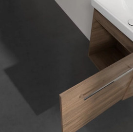 Тумба под раковину Villeroy & Boch Avento 53х38,4 см петли справа ДСП дуб аризона A88801VH