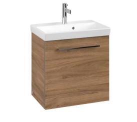 Тумба под раковину Villeroy & Boch Avento 53х38,4 см петли справа ДСП дуб канзас A88801RH