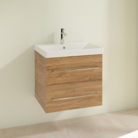 Тумба под раковину Villeroy & Boch Avento 58х48,4 см ДСП дуб канзас A88900RH