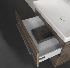 Тумба під раковину Villeroy & Boch Avento 63х48,4 см ДСП кам'яний дуб A89000RK