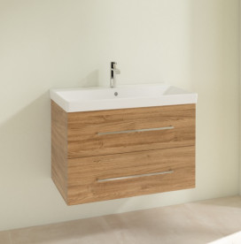 Тумба под раковину Villeroy & Boch Avento 78х48,4 см ДСП дуб канзас A89100RH