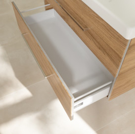 Тумба під раковину Villeroy & Boch Avento 98х48,4 см ДСП дуб канзас A89200RH