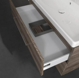 Тумба под раковину Villeroy & Boch Avento 98х48,4 см ДСП каменный дуб A89200RK