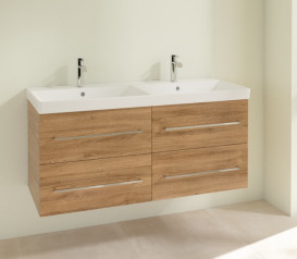 Тумба под раковину Villeroy & Boch Avento 118х48,4 см ДСП дуб канзас A89300RH