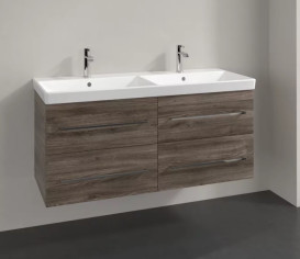 Тумба під раковину Villeroy & Boch Avento 118х48,4 см ДСП кам'яний дуб A89300RK
