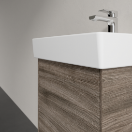 Тумба під раковину Villeroy & Boch Collaro 41х34, 4 см петлі зліва ДСП кам'яний дуб C00500RK